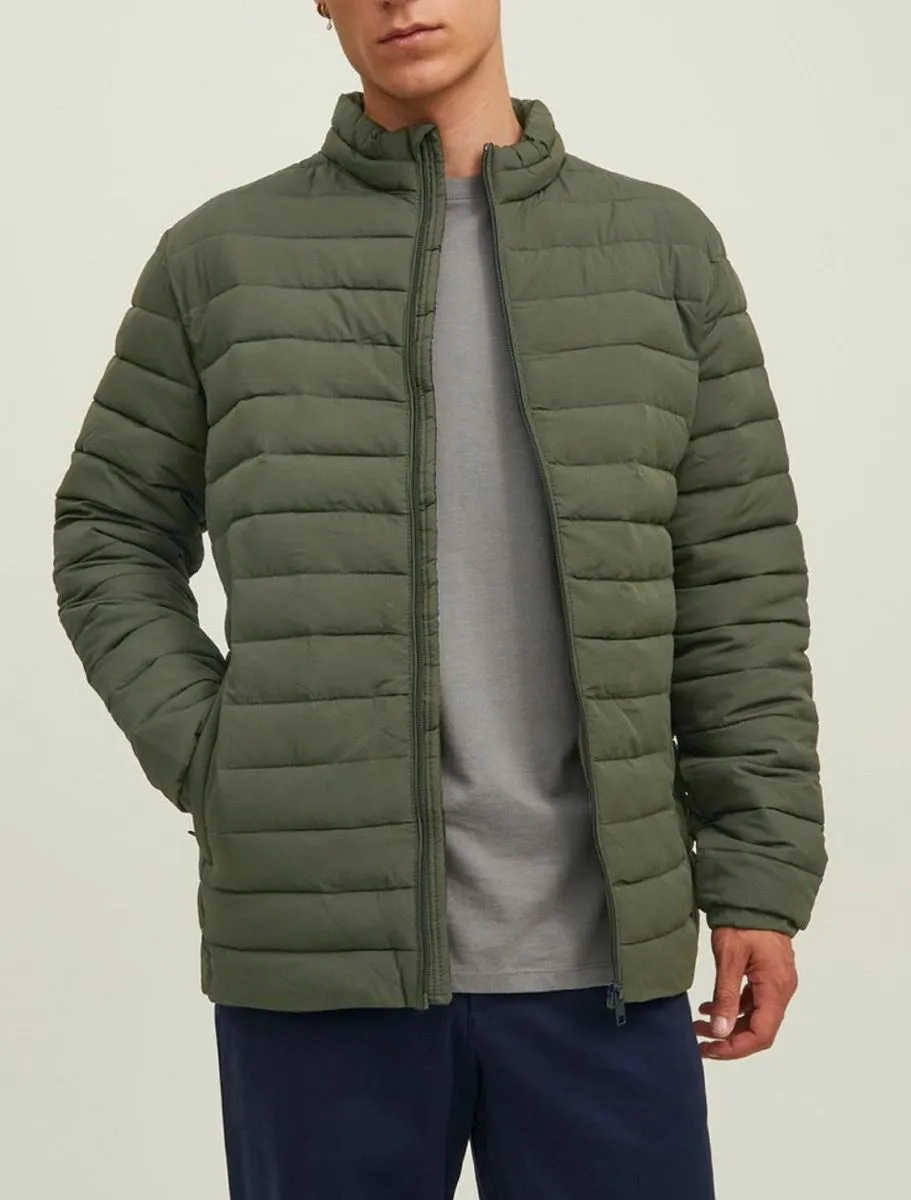 Jack & Jones Recycled Puffer Collar Jacket Rosin