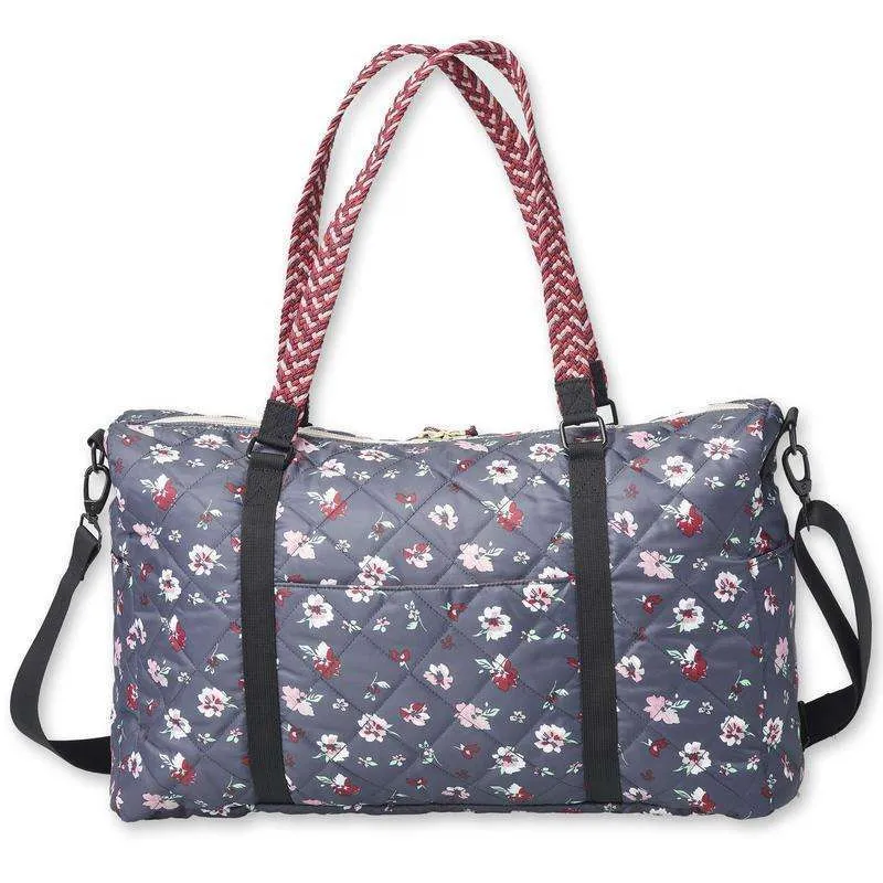 KAVU PuffenDuffle Bag – Pressed Flowers