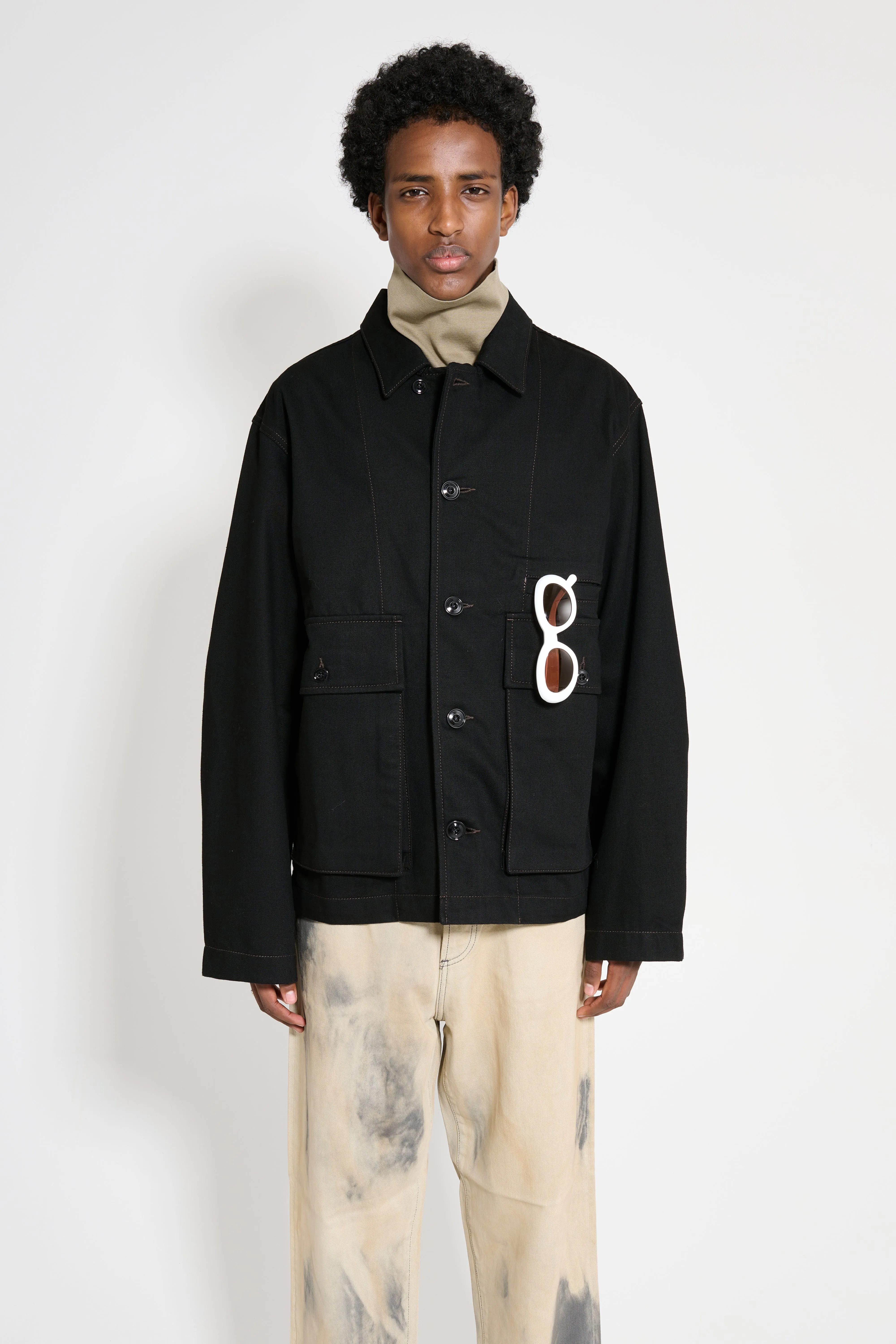 Lemaire Boxy Jacket Black