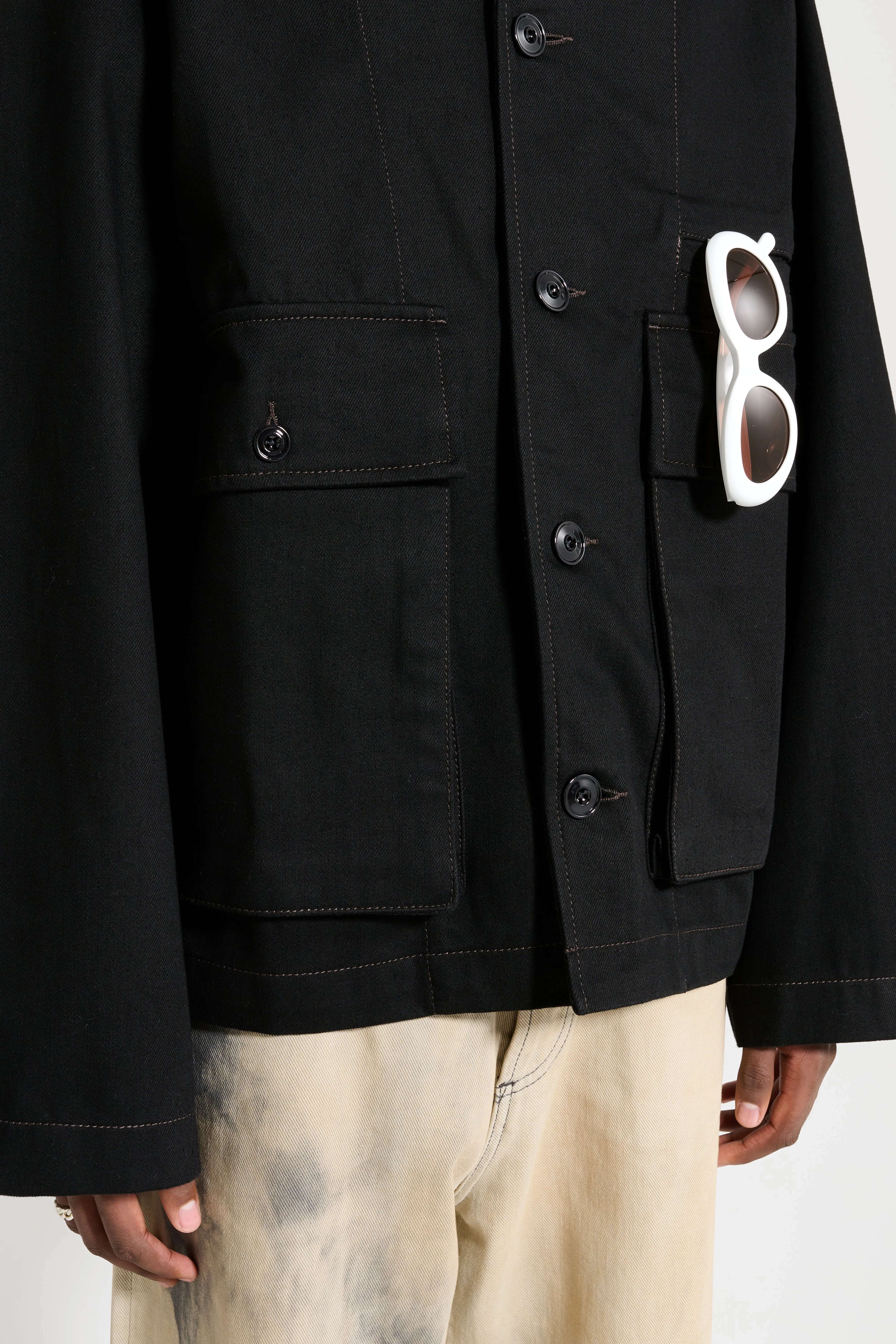 Lemaire Boxy Jacket Black