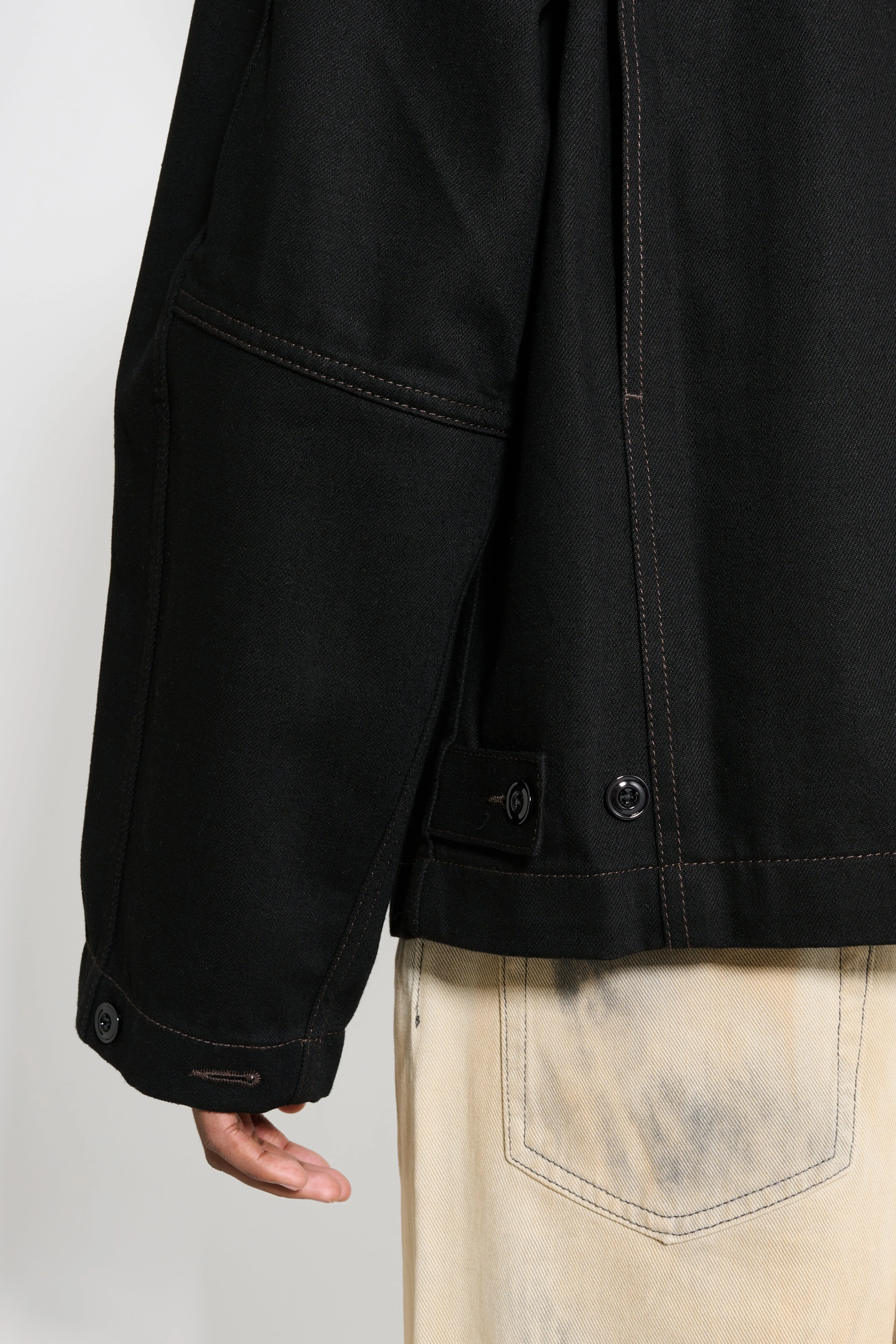 Lemaire Boxy Jacket Black