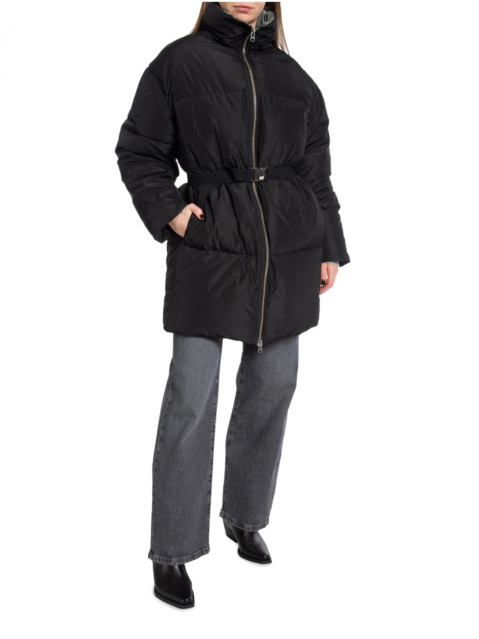 LEVETE ROOM JACKET GIBELLA BLACK COMBI