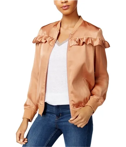 Maison Jules Womens Ruffled Jacket