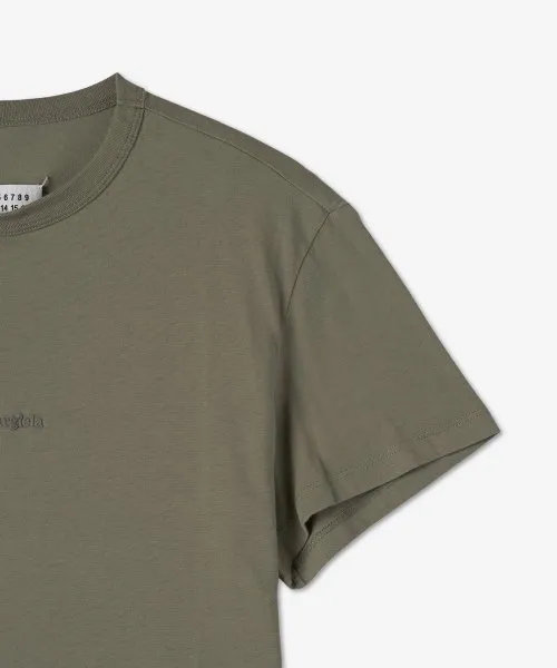 Maison Margiela  |U-Neck Cotton Short Sleeves Logo Designers T-Shirts