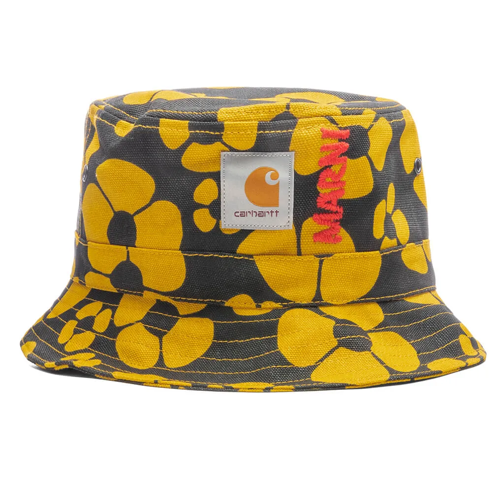 Marni x Carhartt WIP Bucket Hat - Golden/Yellow