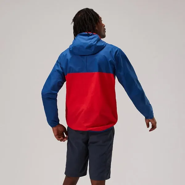 Men's Corbeck Windproof Jacket - Red / Blue