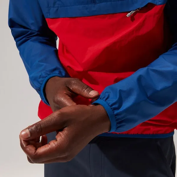 Men's Corbeck Windproof Jacket - Red / Blue