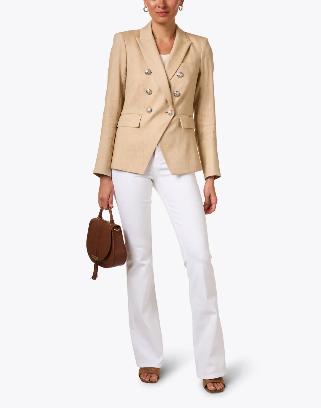 Miller Tan Linen Dickey Jacket