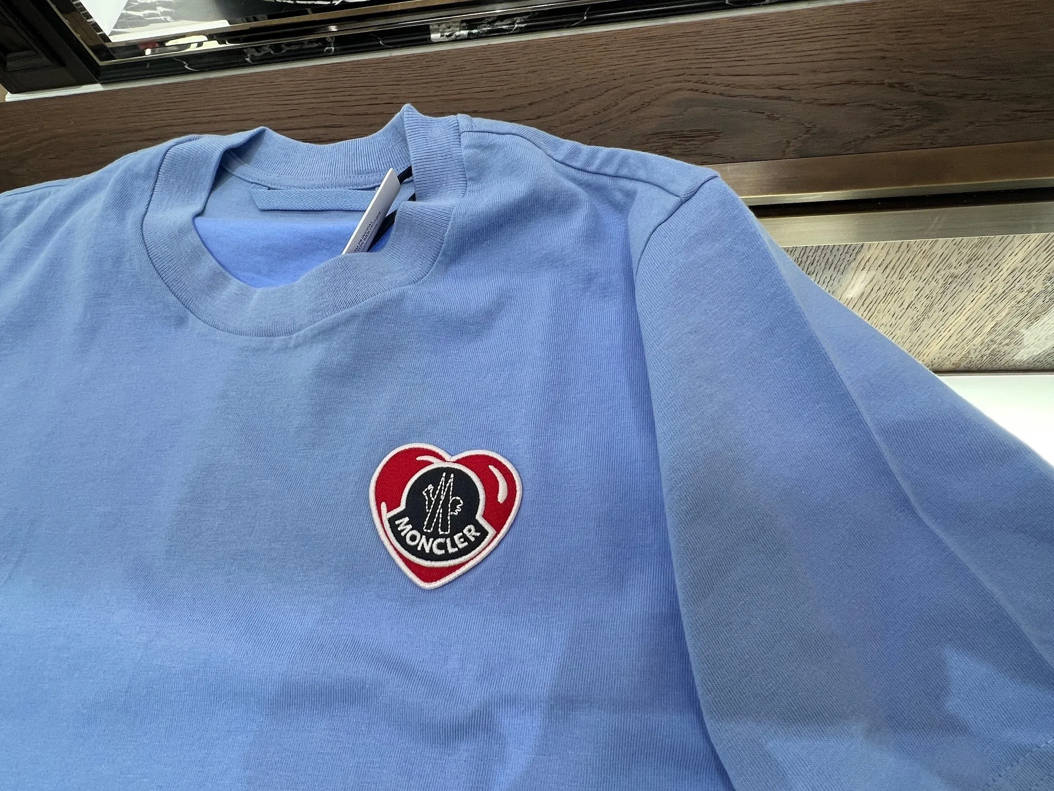 MONCLER  |Heart Logo T-Shirt