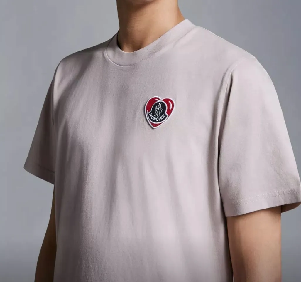 MONCLER  |Heart Logo T-Shirt