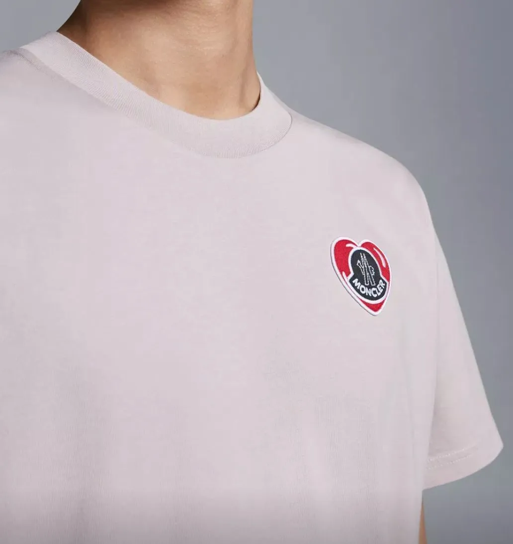 MONCLER  |Heart Logo T-Shirt