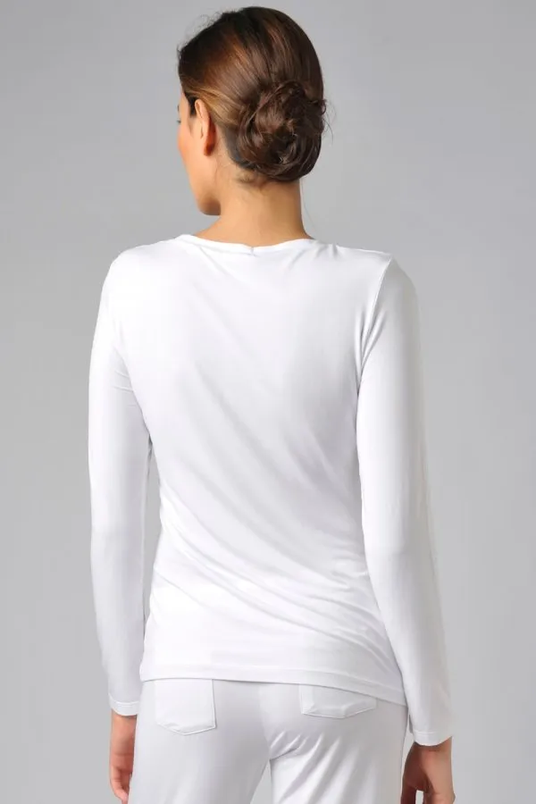 Naked Luxury Modal Long Sleeve Tee