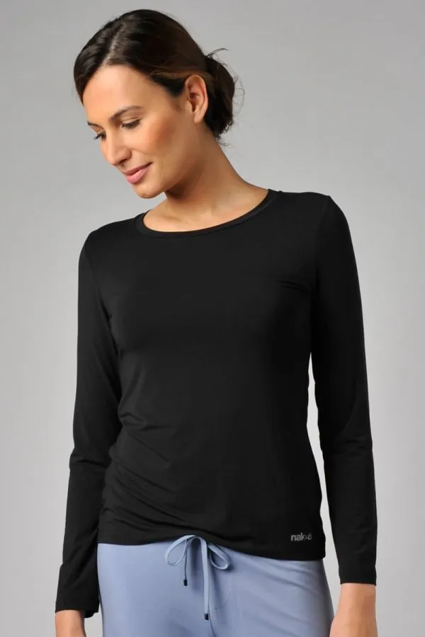 Naked Luxury Modal Long Sleeve Tee