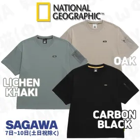 NATIONAL GEOGRAPHIC  |Unisex Street Style Logo T-Shirts