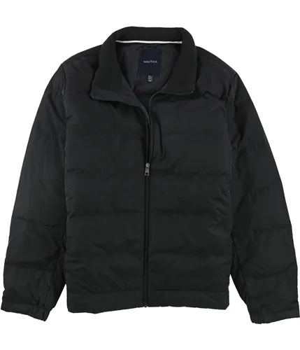 Nautica Mens Full Zip Quilted Jacket