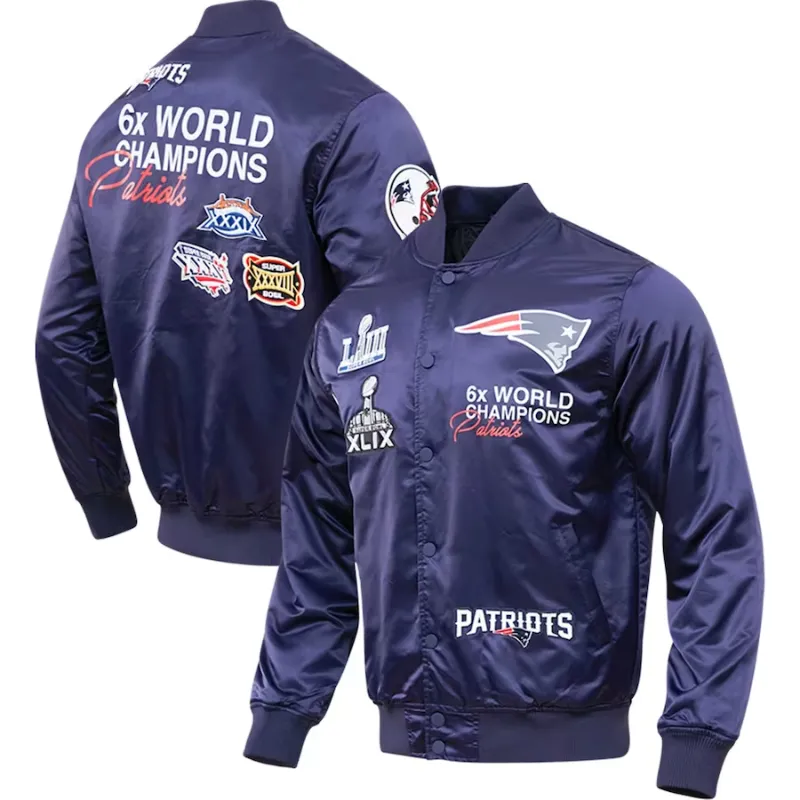 New England Patriots Championship Jacket - William Jacket