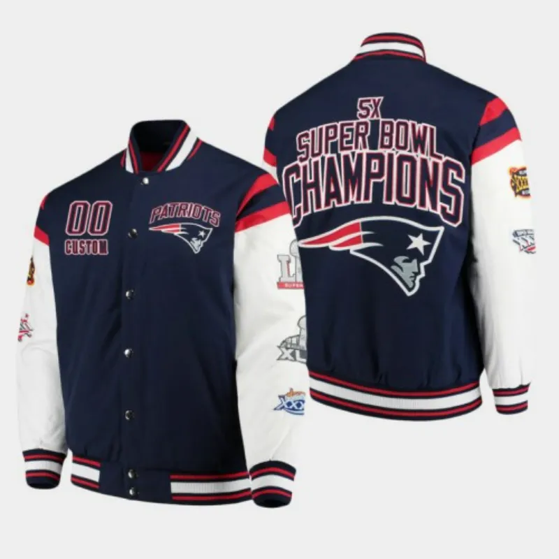 New England Patriots Championship Jacket - William Jacket