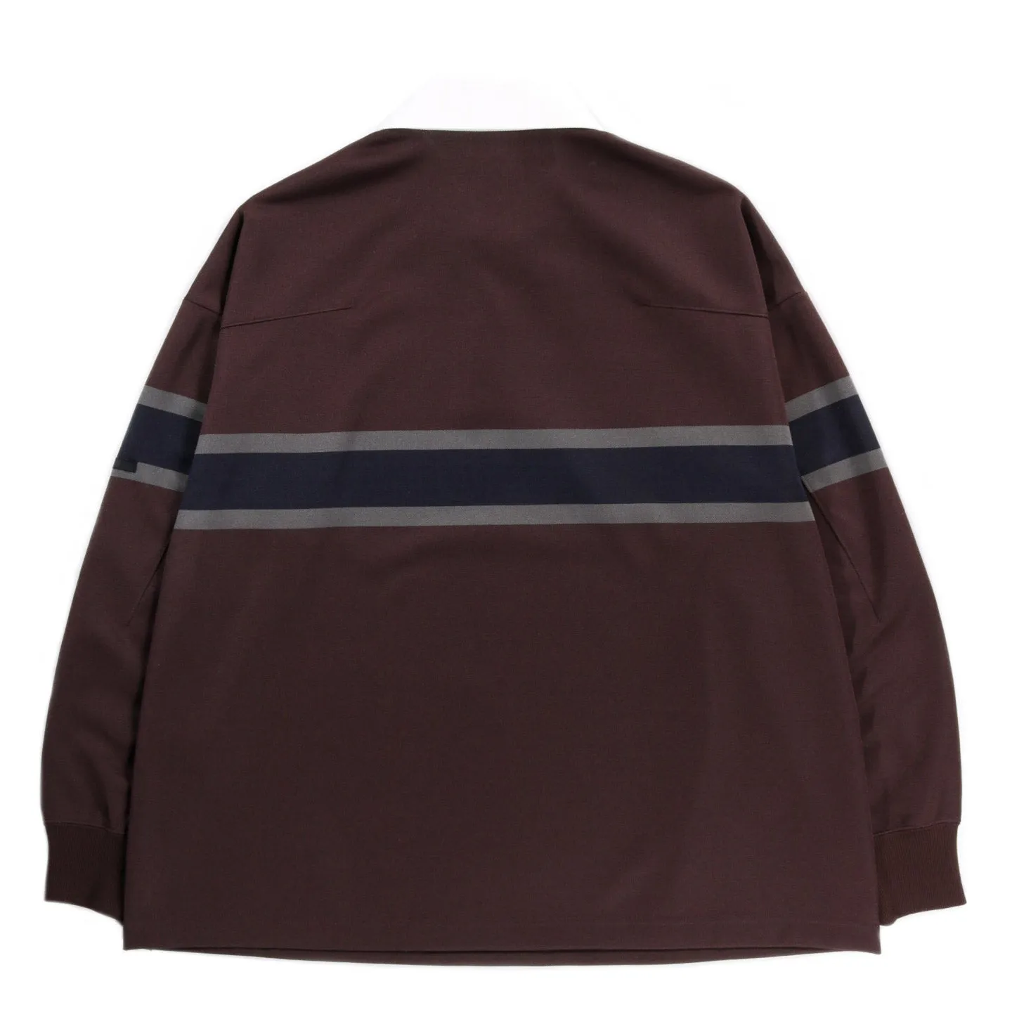 N.HOOLYWOOD 2232-CS03 RUGBY TRACK TOP BROWN