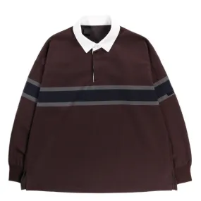 N.HOOLYWOOD 2232-CS03 RUGBY TRACK TOP BROWN