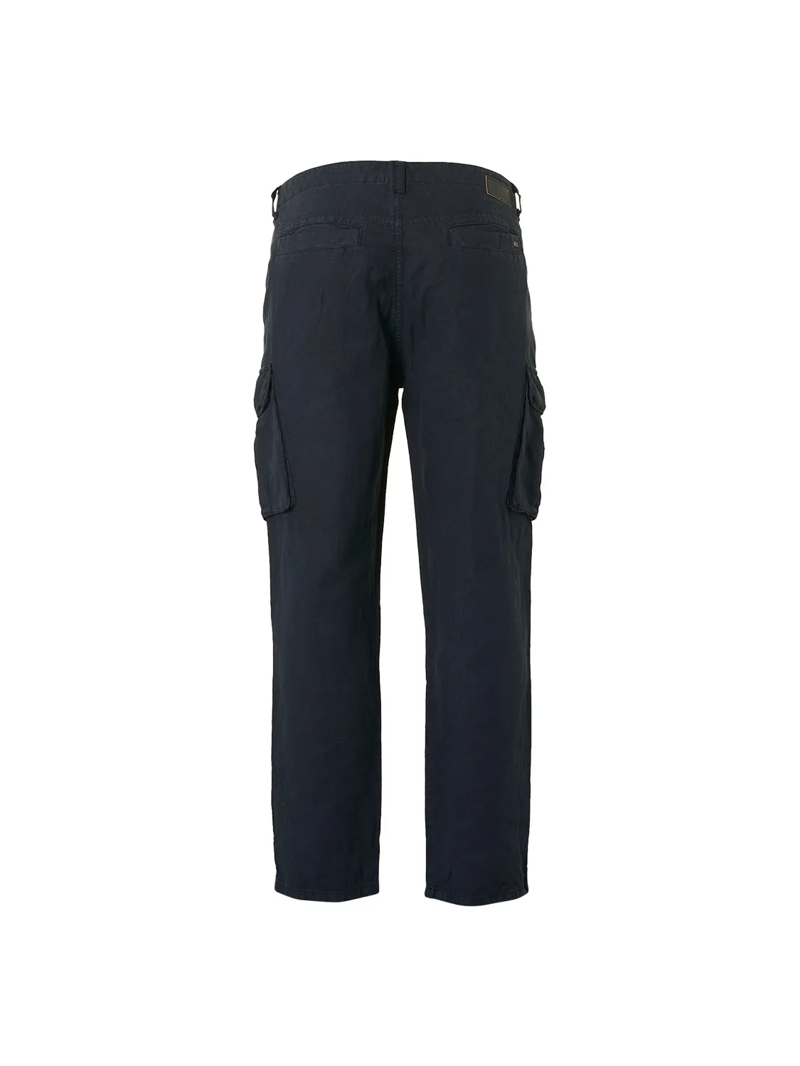 No Excess - Linen Blend Cargo Pant - Night