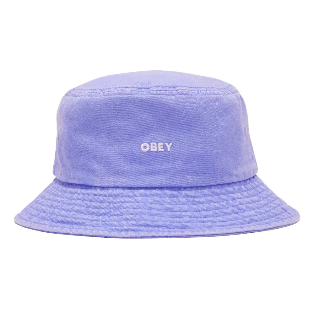 OBEY BOLD PIGMENT BUCKET HAT // PIGMENT HYDRANGEA