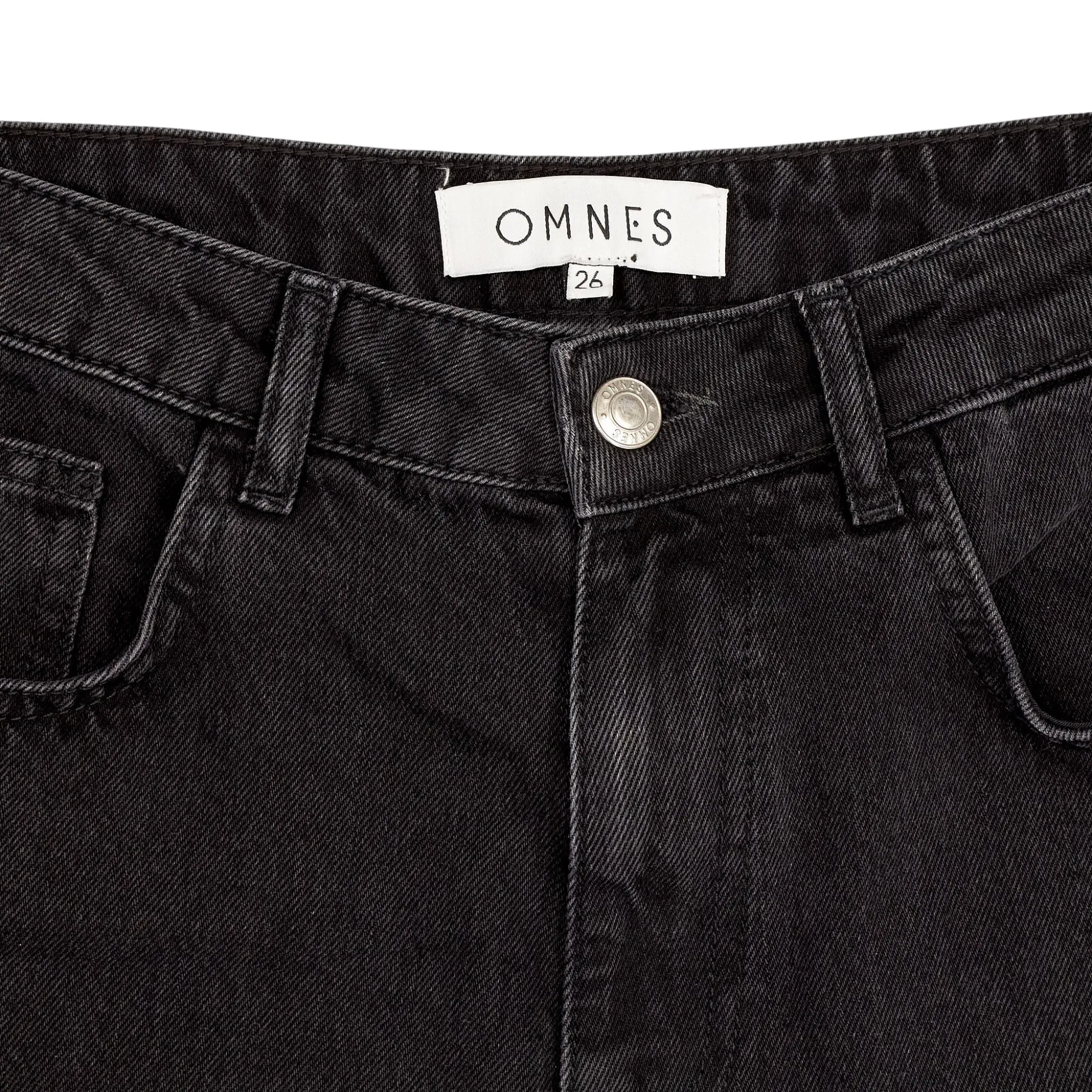 Omnes Black Denim Jeans