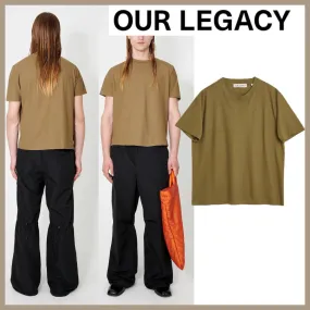 OUR LEGACY  |Unisex Street Style Plain Cotton Short Sleeves T-Shirts