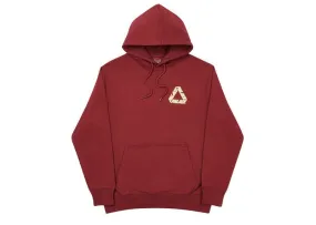 Palace P3 Team Hood Burgundy