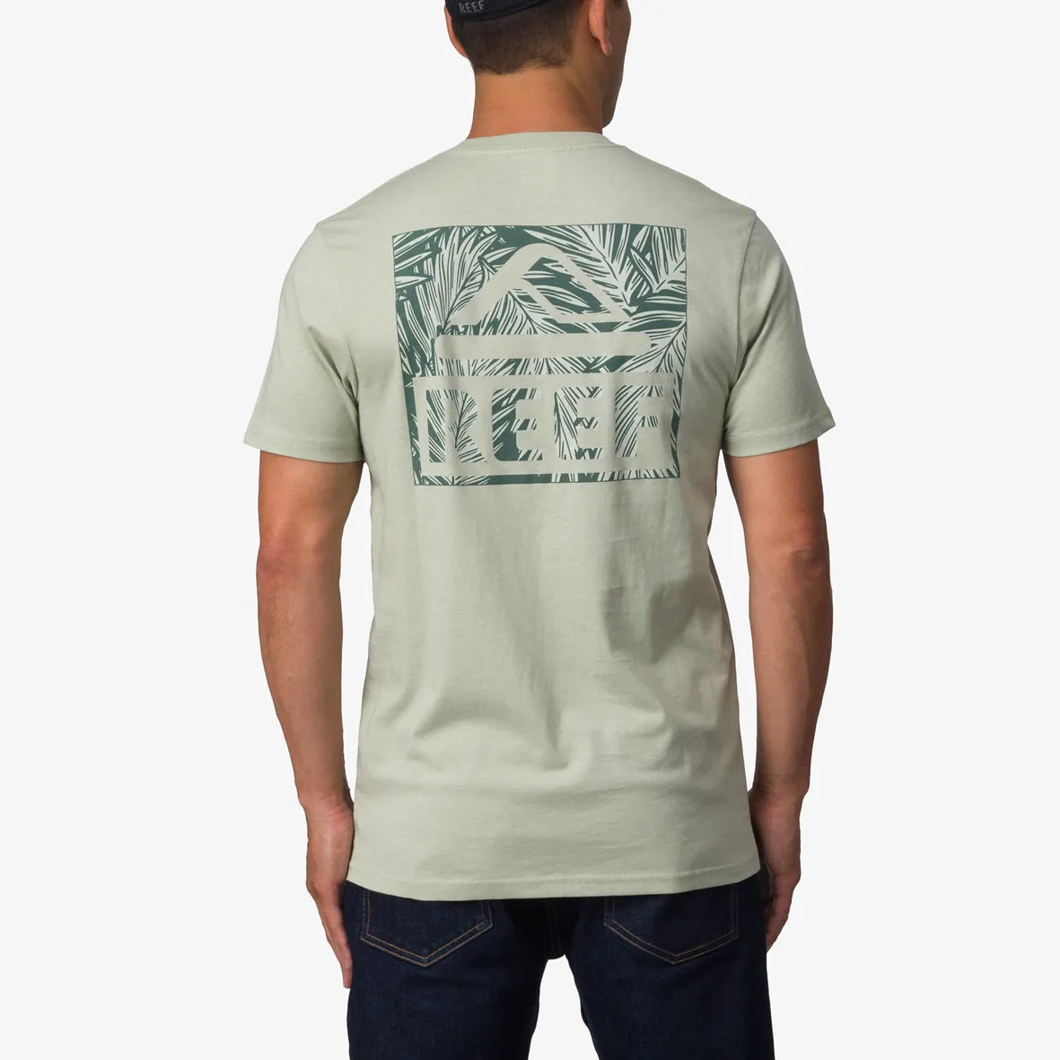 Palms Tee- Sage