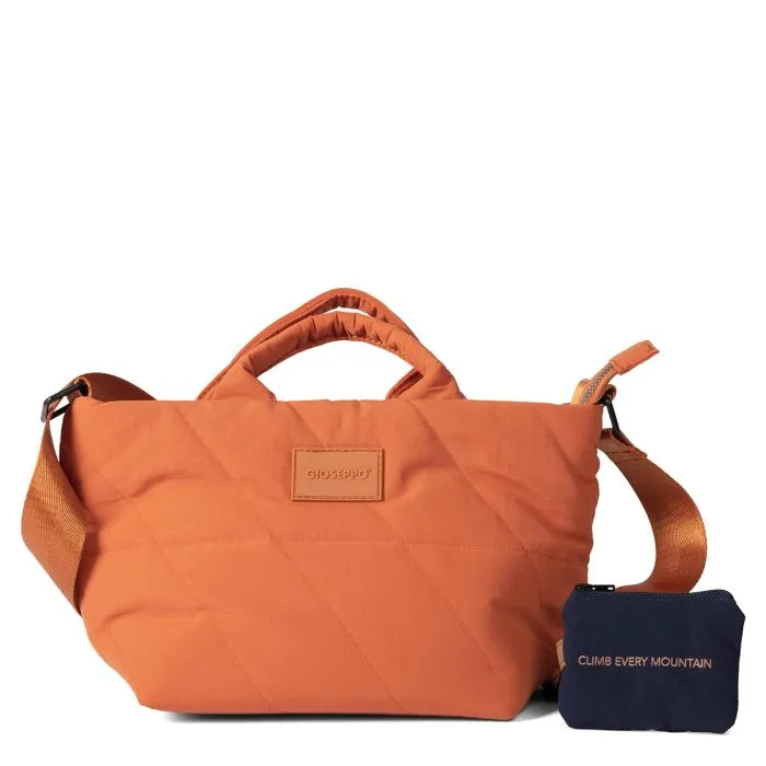 Perg terracotta crossbody bag