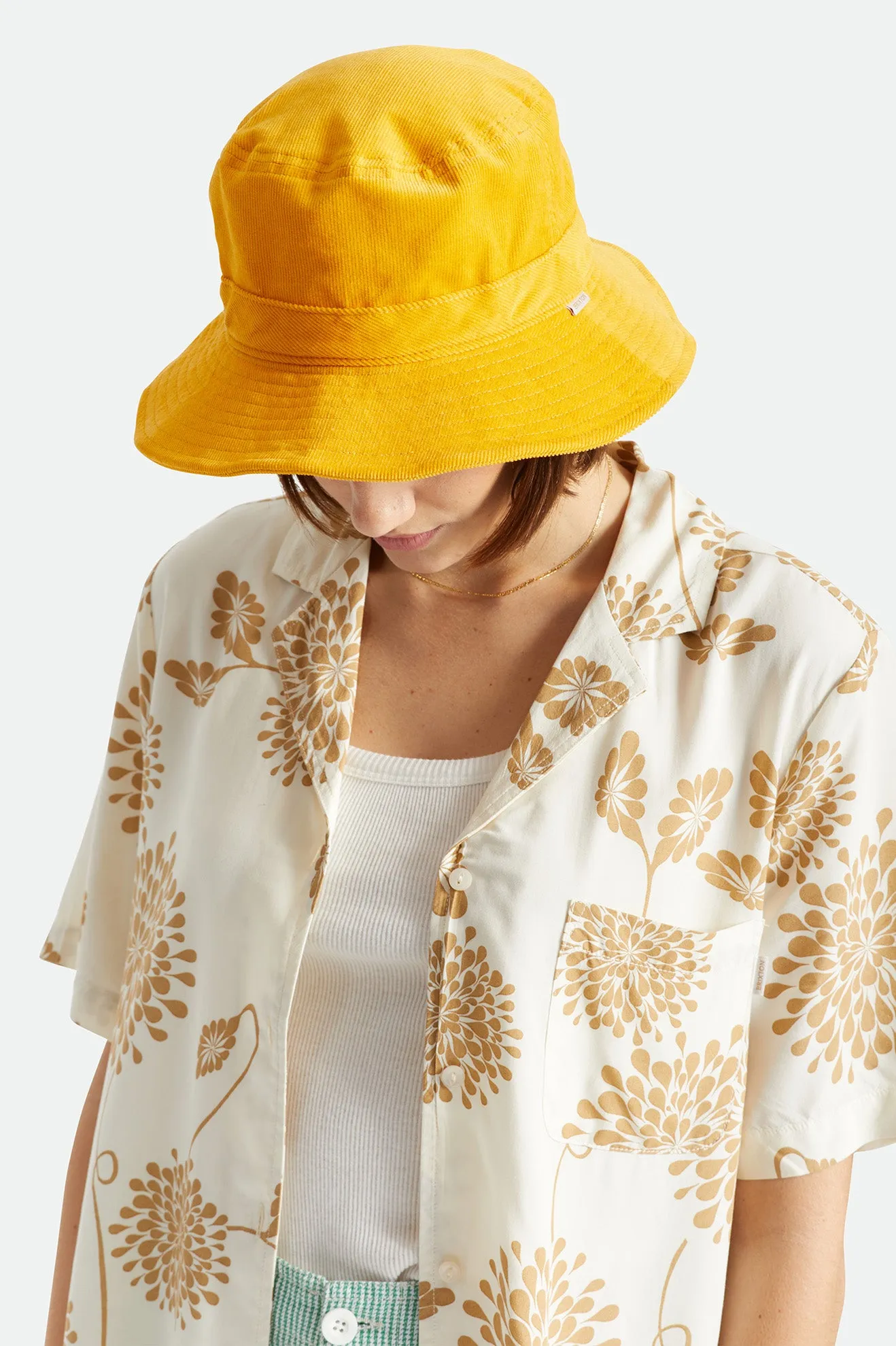 Petra Packable Bucket Hat - Golden Glow