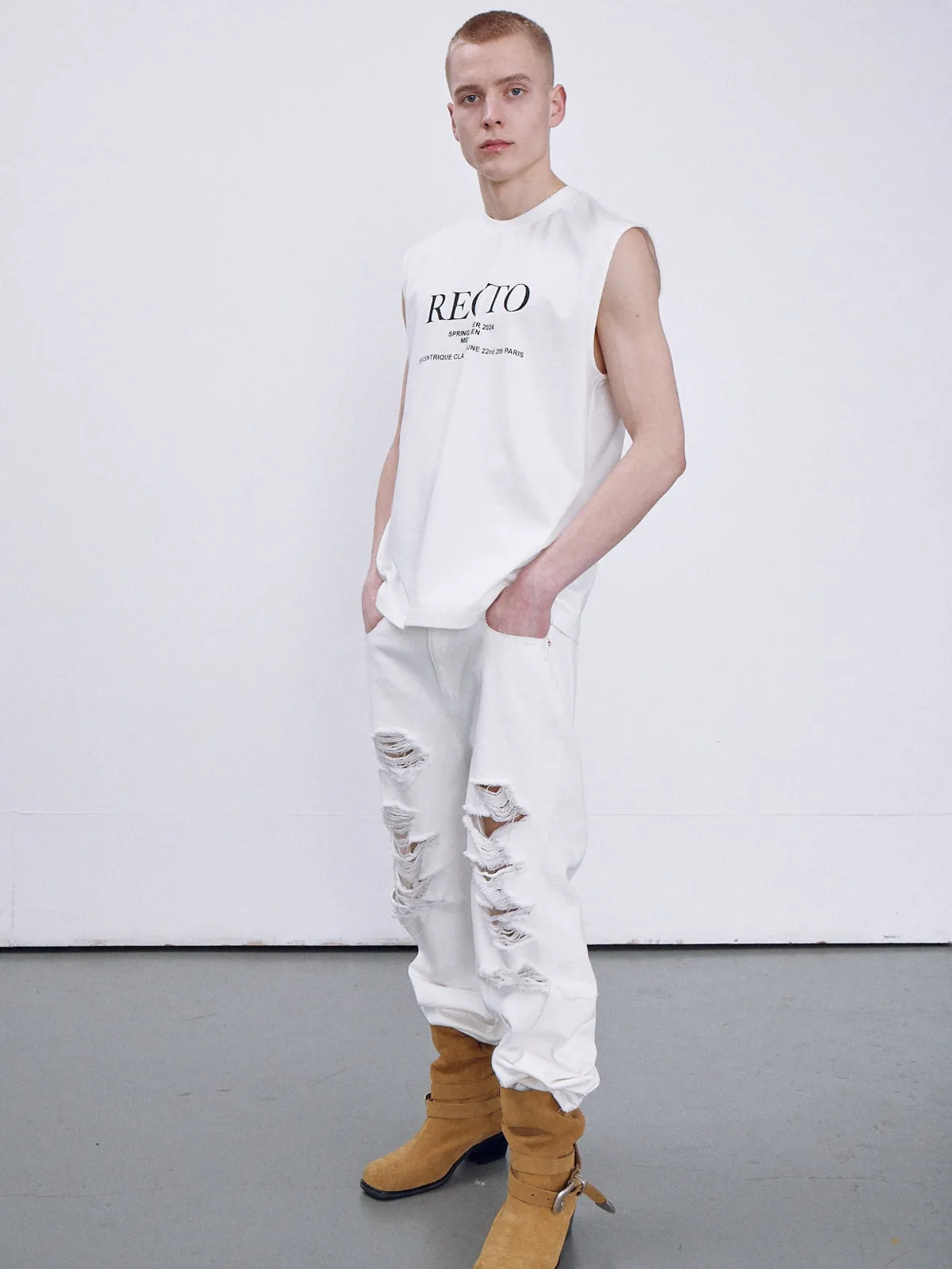 RECTO  |Unisex Street Style T-Shirts