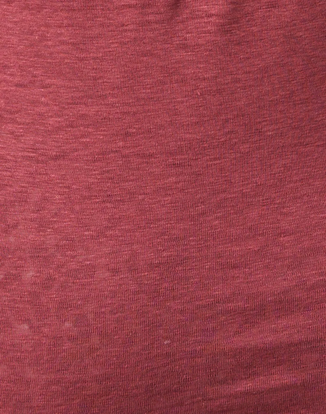 Red Linen Tee