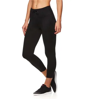 Reebok Womens Momentum Capri Compression Athletic Pants