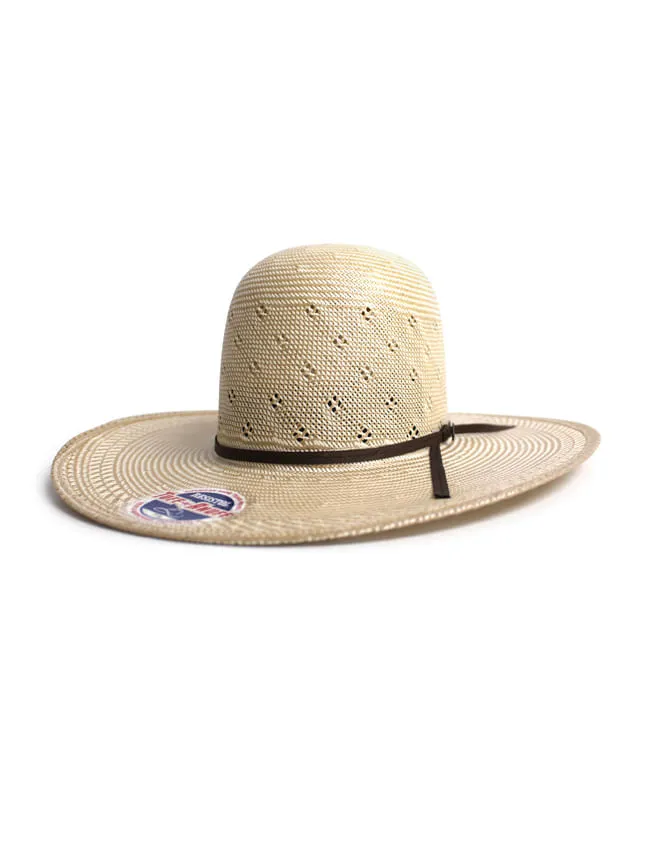 Resistol Mens Tuff-Anuff Conely Open Crown Straw Hat