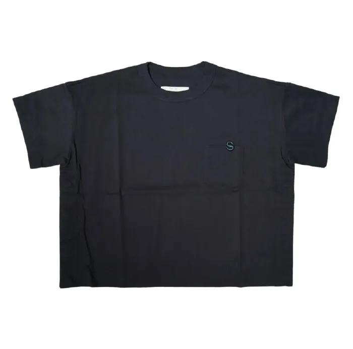 sacai  |Unisex U-Neck Plain Cotton Short Sleeves Logo Designers