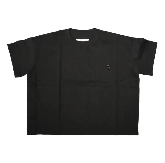 sacai  |Unisex U-Neck Plain Cotton Short Sleeves Logo Designers