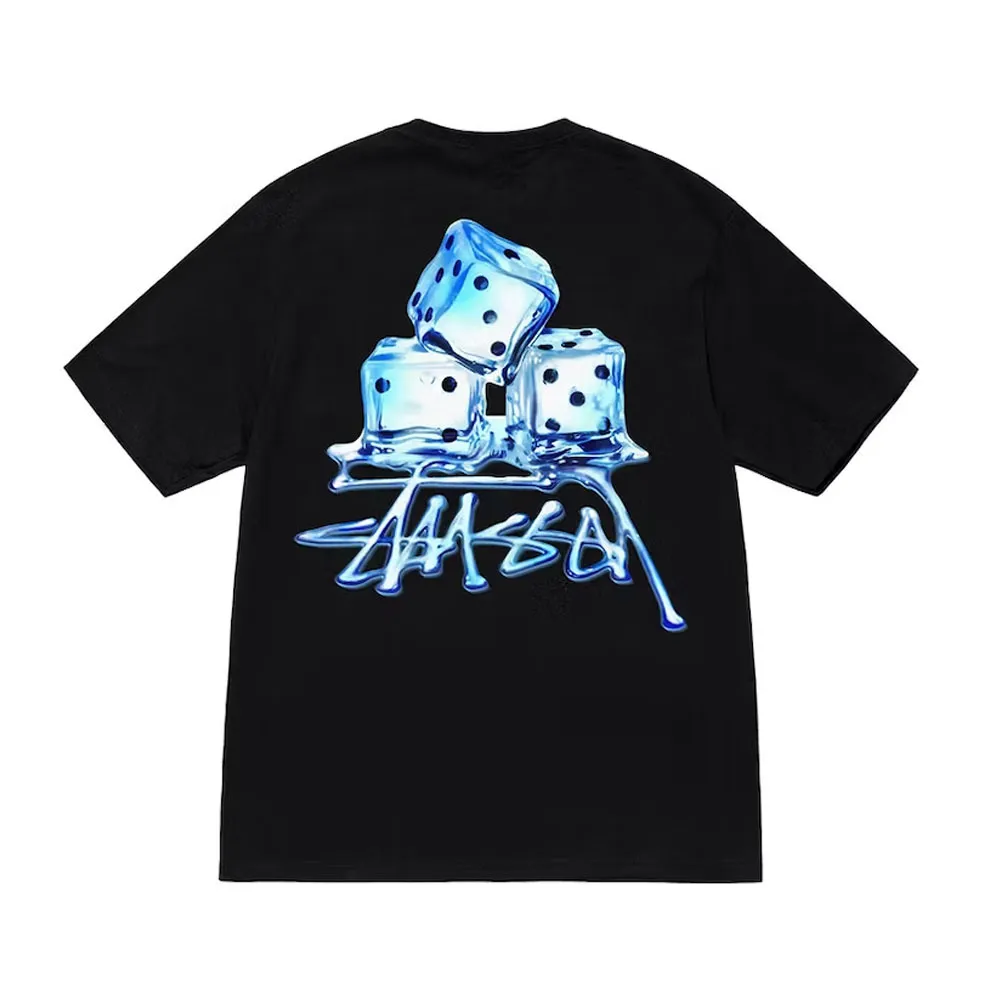 STUSSY  |Unisex Street Style Collaboration Logo Skater Style T-Shirts