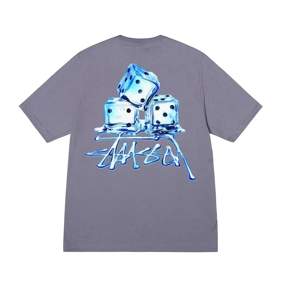 STUSSY  |Unisex Street Style Collaboration Logo Skater Style T-Shirts