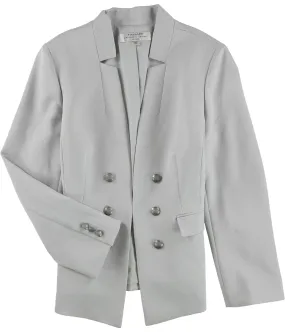 Tahari Womens Faux Double Breasted Blazer Jacket