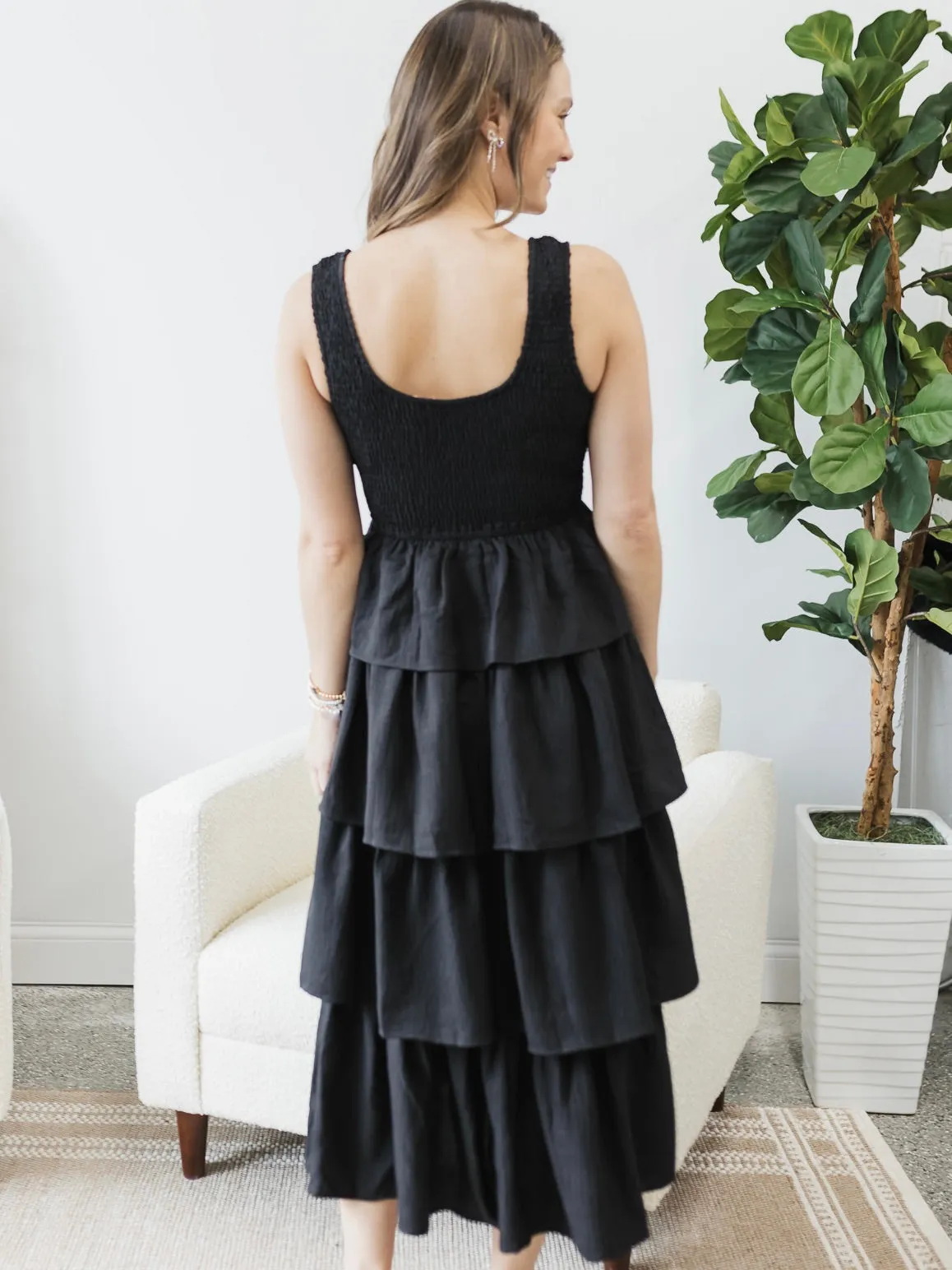 Tandem Ruffle Tiered Dress