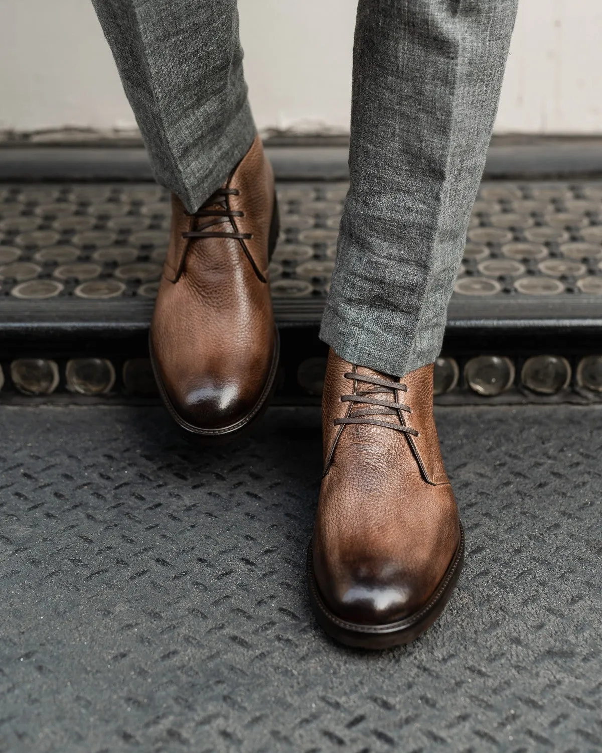 The Agnelli Chukka Boot - Brown