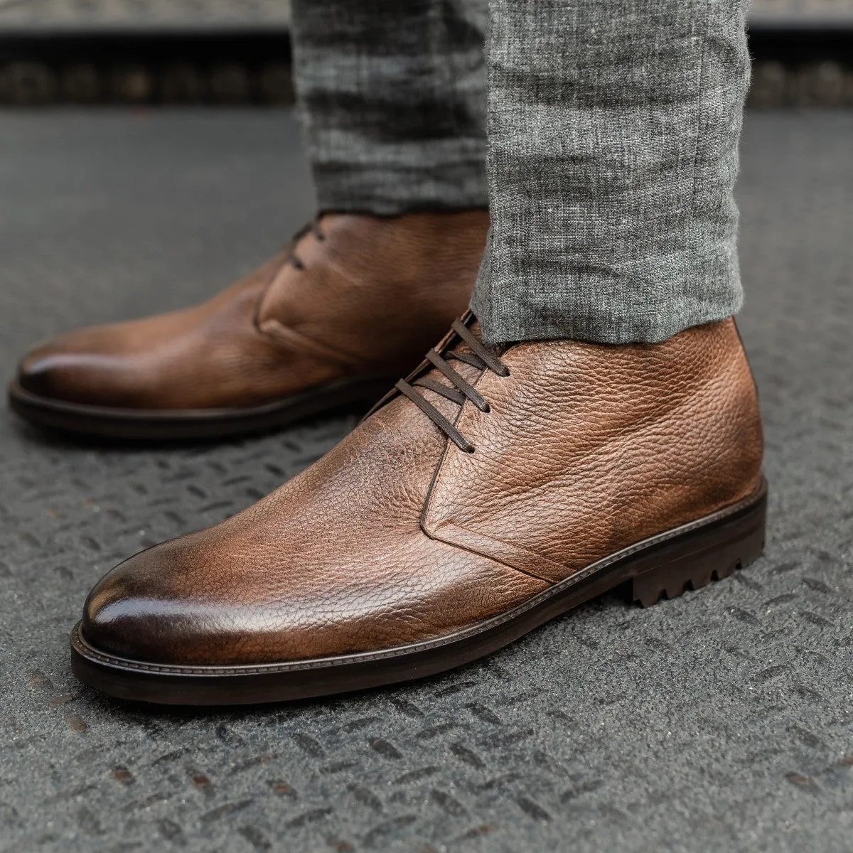 The Agnelli Chukka Boot - Brown