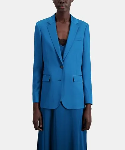 The Kooples Satin Suit Blazer