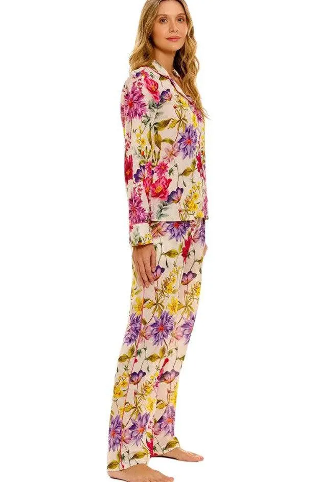 The Lazy Poet - Emma PJ Pant Set - Wind Flower