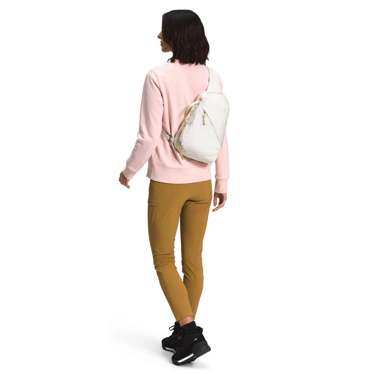 The North Face Women’s Isabella Sling Bag – Gardenia White/Gravel