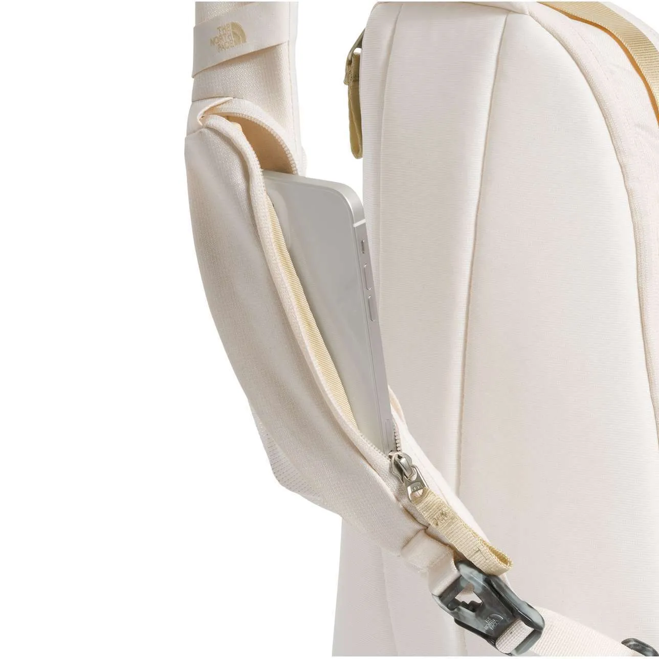 The North Face Women’s Isabella Sling Bag – Gardenia White/Gravel