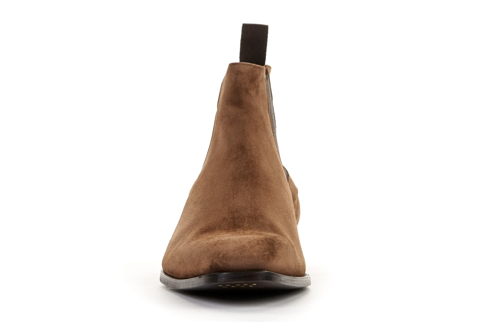 The Wayne Low-Cut Chelsea Boot - Martora Suede