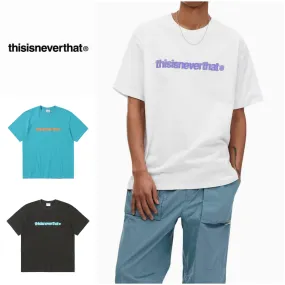 thisisneverthat  |Unisex Street Style Cotton Short Sleeves Logo T-Shirts