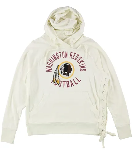 Touch Womens Redskins Lace-Up Hoodie Sweatshirt